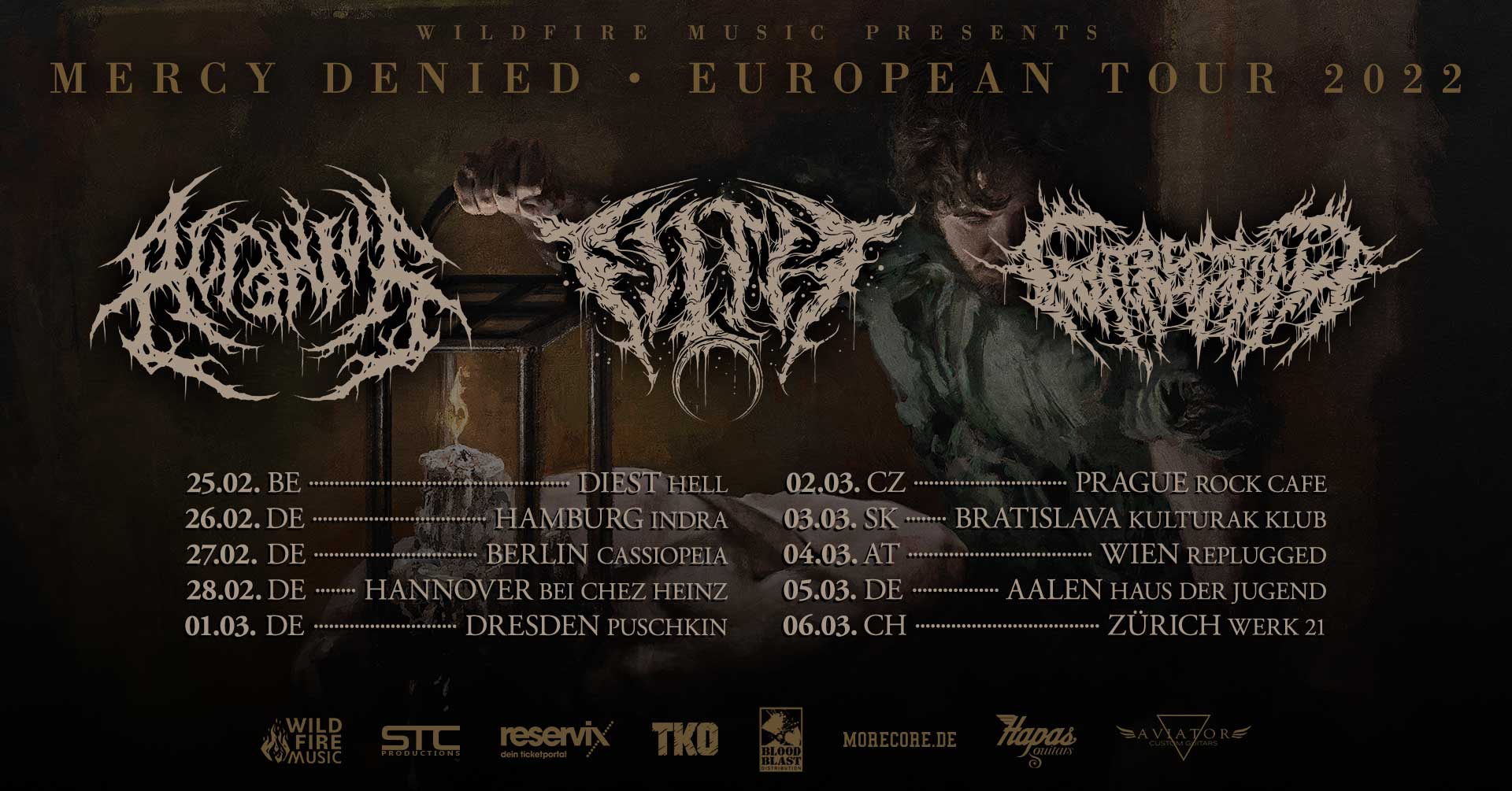 Mercy Denied European Tour 2022